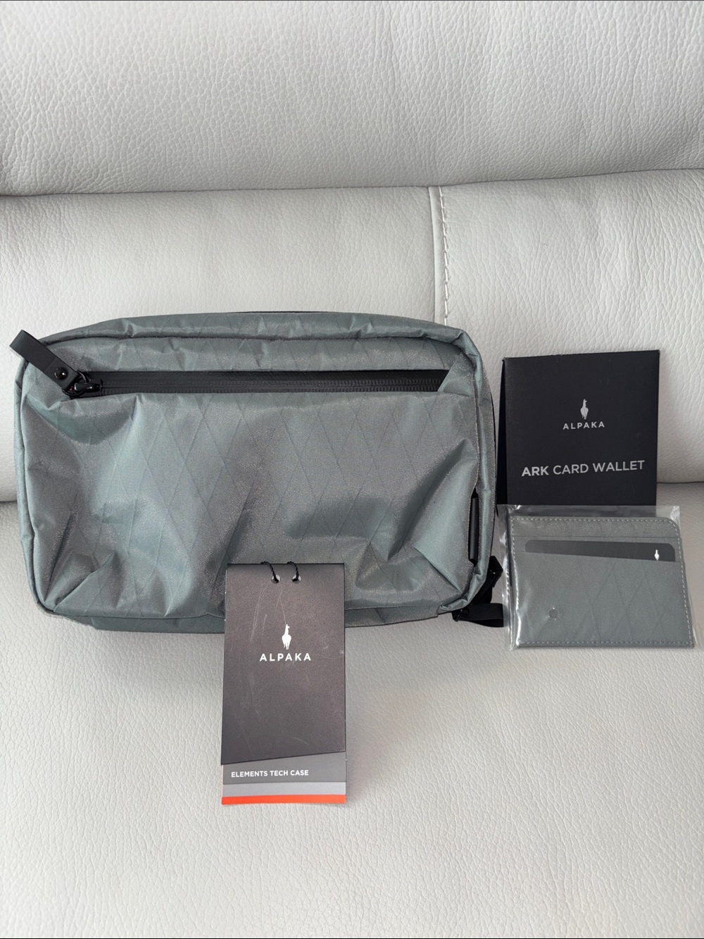 ALPAKA Lot of 2 XPAK Grey NWT